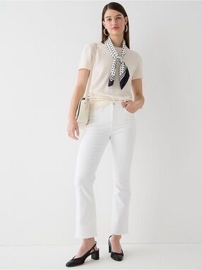 J Crew Jeans 31 Preppy White